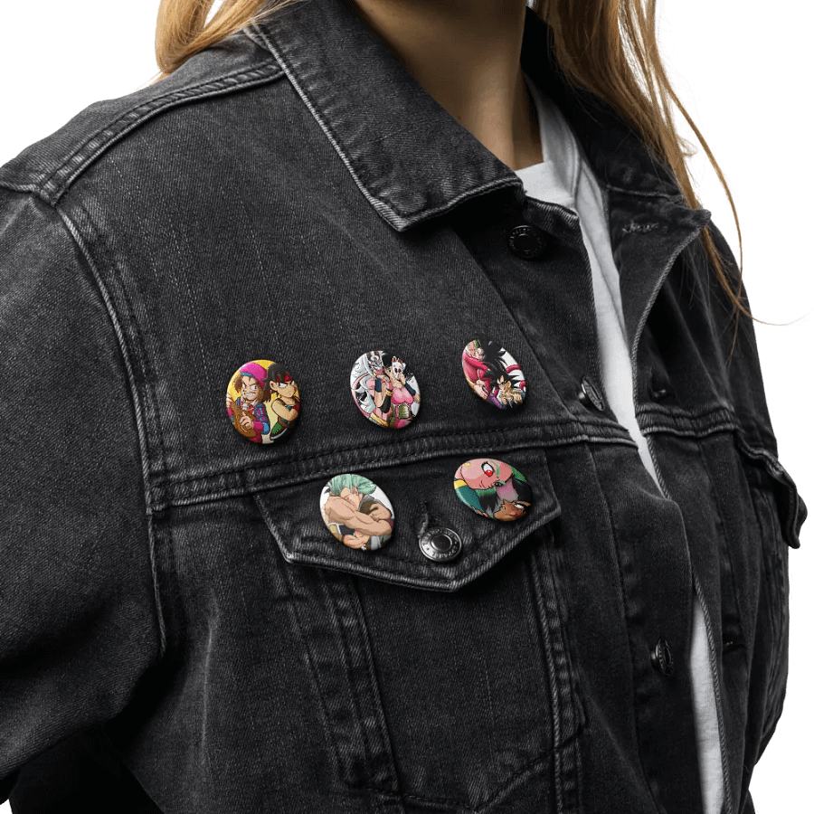 Dandelion & Bardock Pin Badges product image (17)