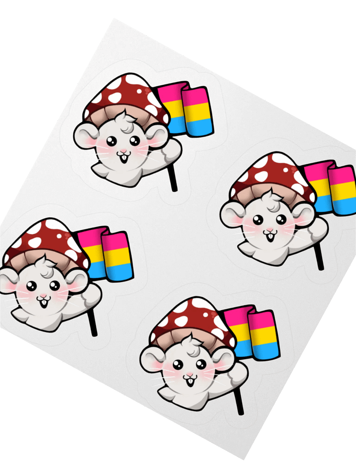 Pansexual Pride Flag Stickers product image (2)