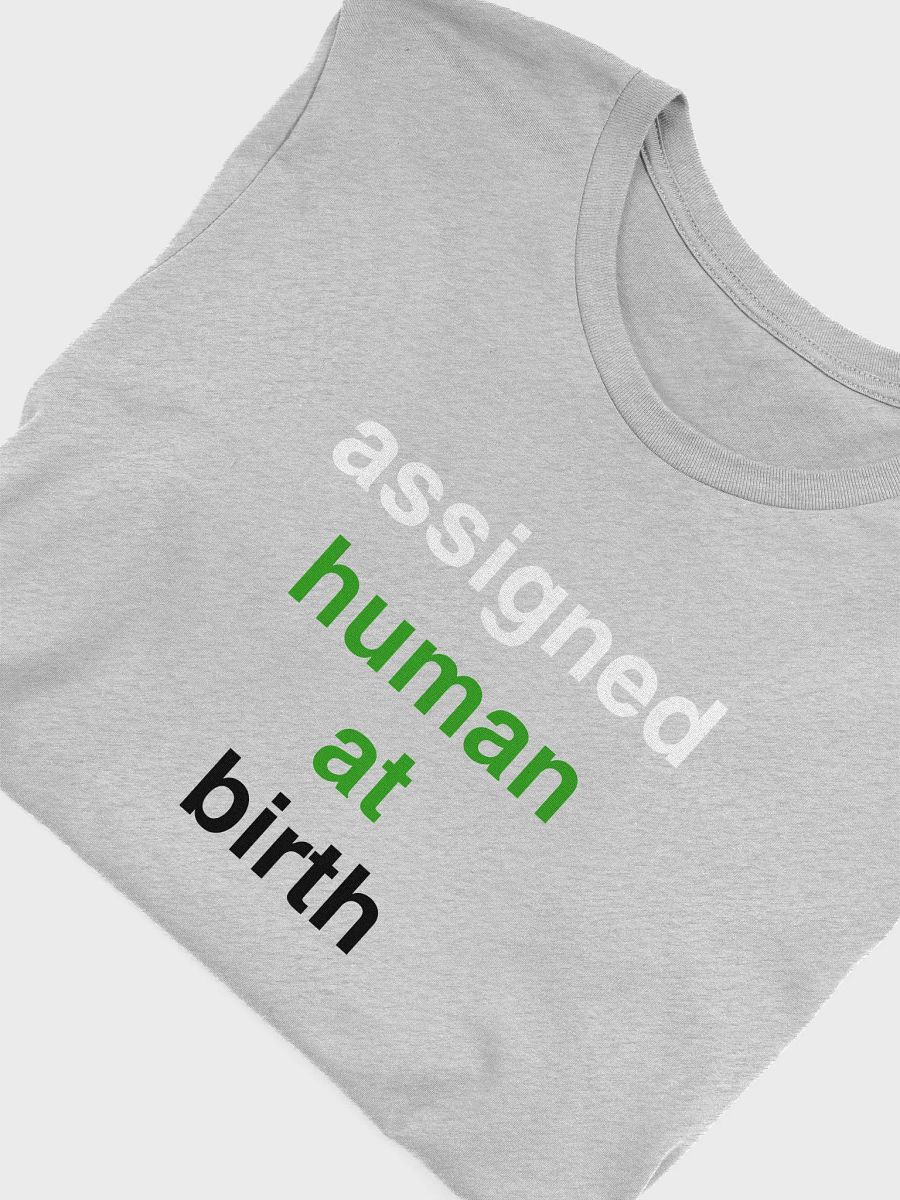 assigned human at birth neutrois t-shirt product image (5)