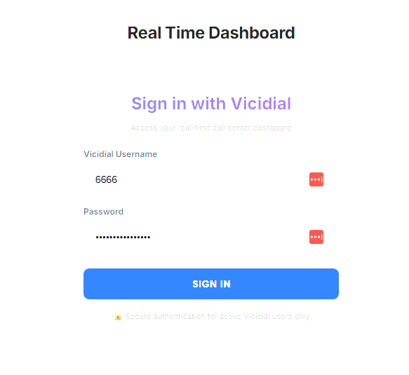 Vicidial Realtime dashboard V2 product image (4)