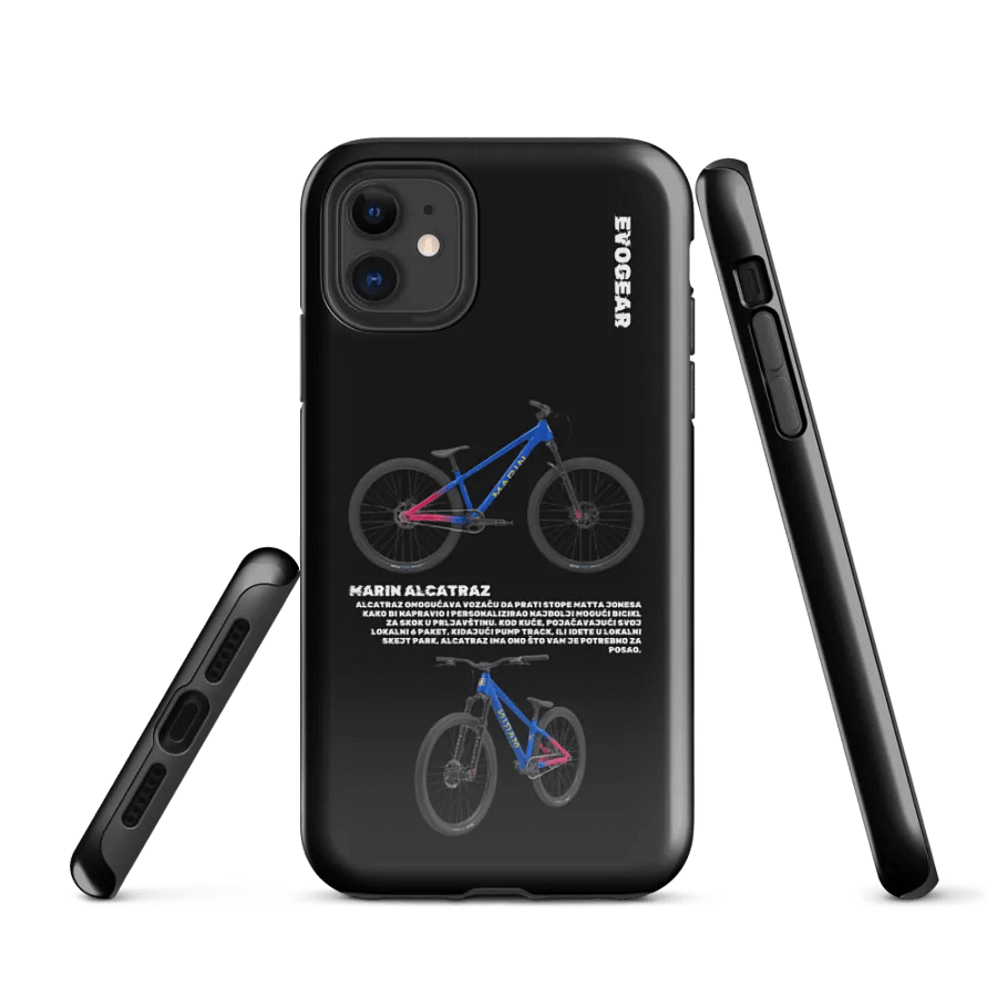 Black Marin Alcatraz iPhone Case product image (1)