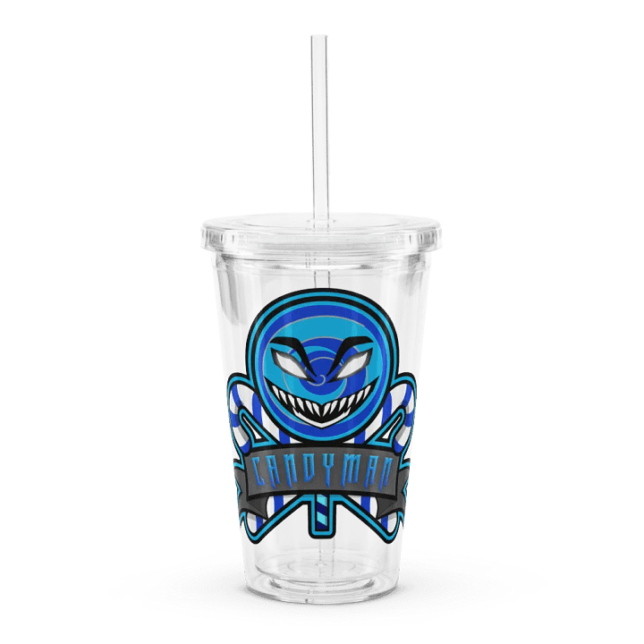 Double Wall Clear Plastic Tumbler (16 oz) product image (1)