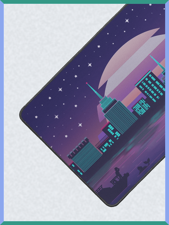 Nightingale City - 12" x 22" Desk Mat product image (1)