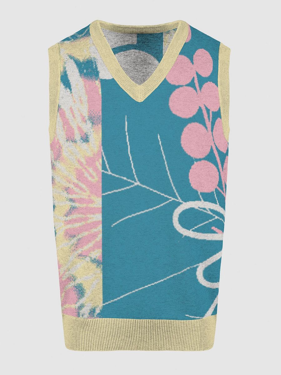 Floral Camo V-Neck Vest product image (11)