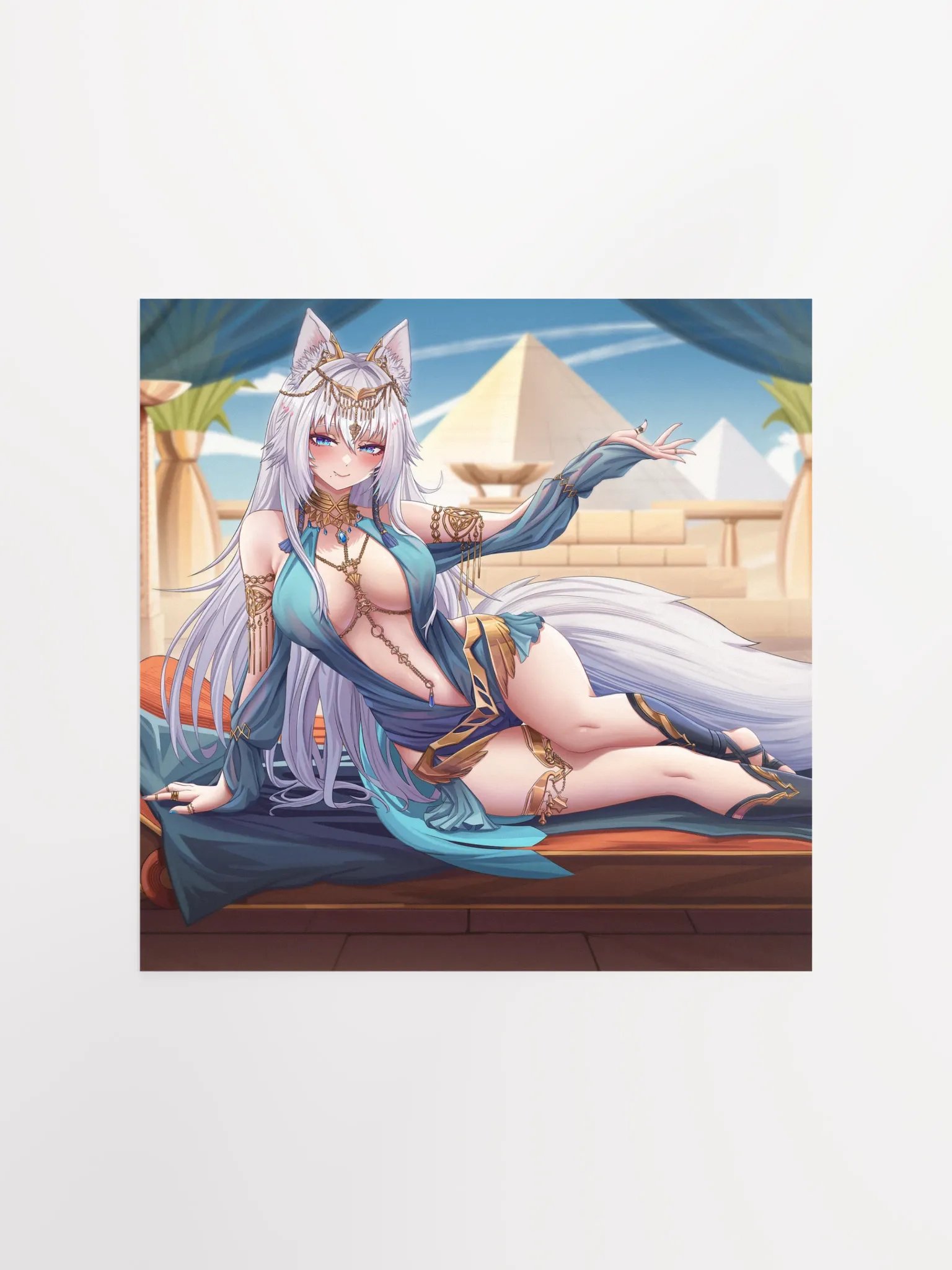 Desert Wolf Paws Anime Poster product image (1)