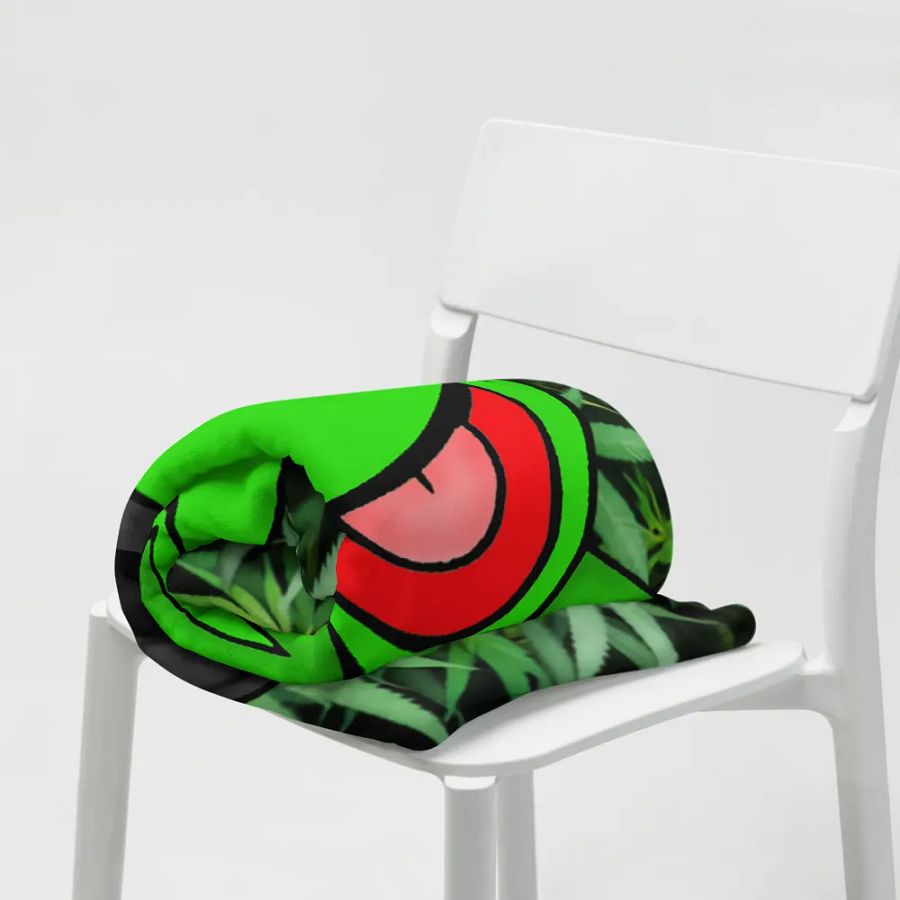 Ganja Gang Throw Blanket product image (19)