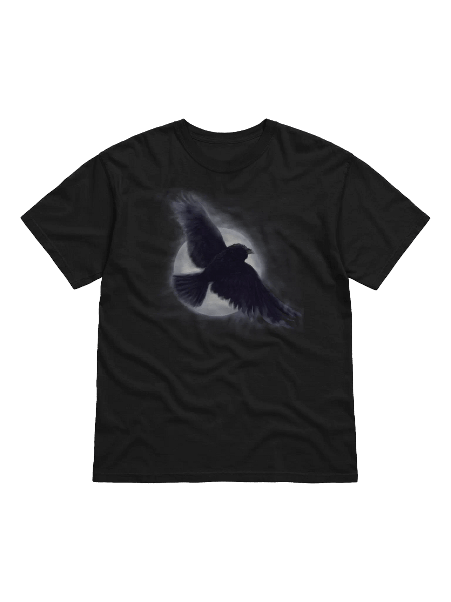 Night Raven Ultra-Soft Cotton Comfort T-Shirt product image (10)