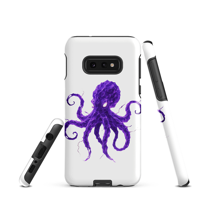 Electric Purple Octopus Tough Case for Samsung® product image (3)