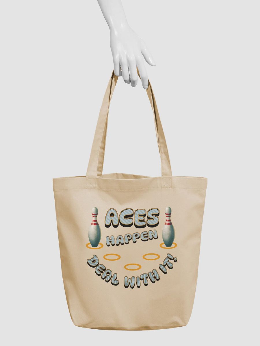 Aces Happen Deal With It Eco-Friendly Tote Bag product image (6)