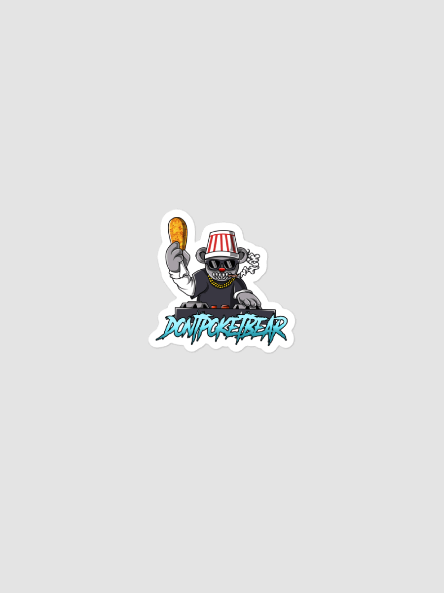 DontPokeTBear Rave Kiss Cut Stickers product image (1)