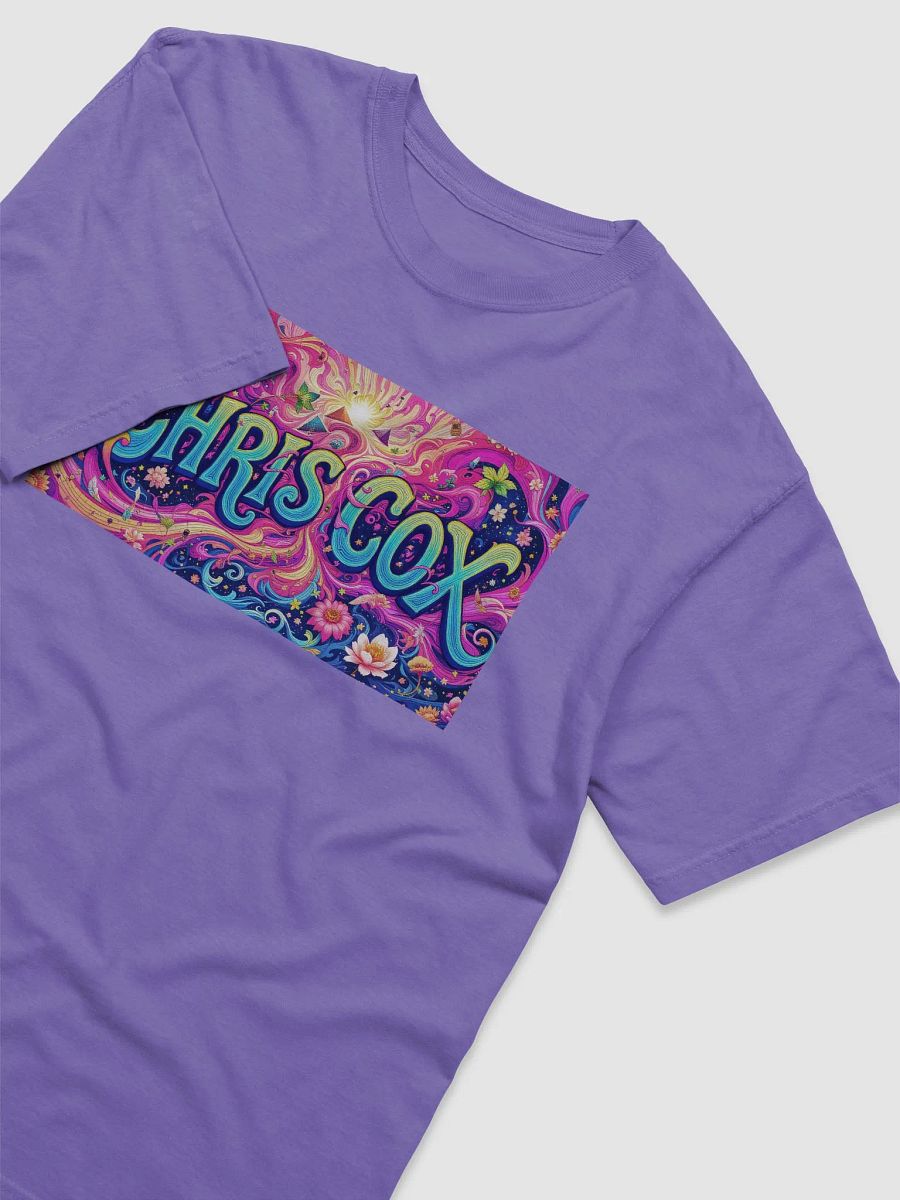 Chris Cox in Bloom Psychedelic - Garment-Dyed Heavyweight T-Shirt product image (3)