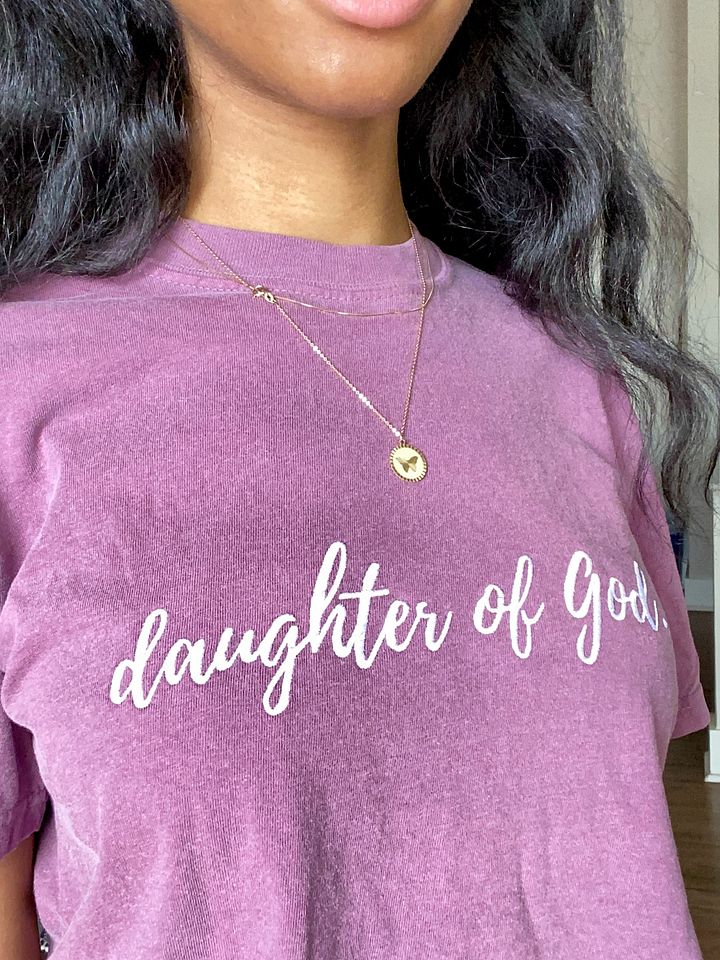 Daughter of God Embroidered Tee product image (2)