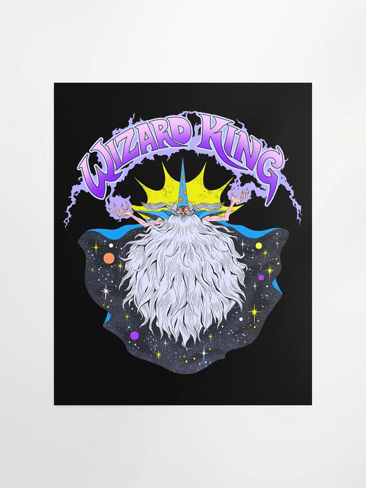 Dark Fantasy Wizard King - Poster (16x20) product image (1)