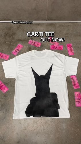Carti Tee Now Out! 
-
Free Shipping + All Premade
-
whyreclaimed.com