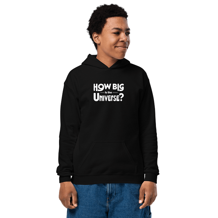 Kids Youth Heavy Blend Hoodie Universe Letter product image (1)