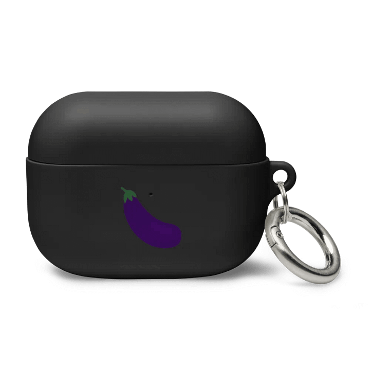 I Love Eggplant AirPods Case product image (2)