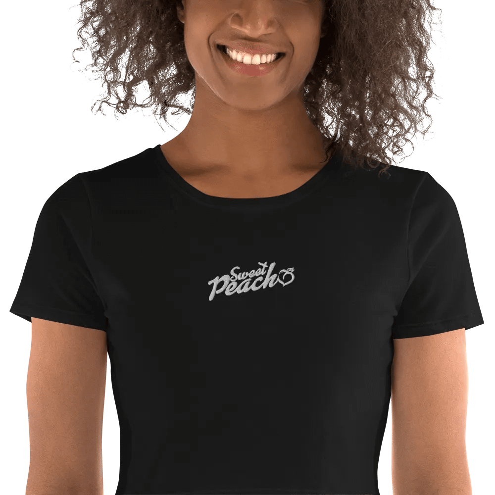 Sweet Peach Cropped Baby Tee product image (1)