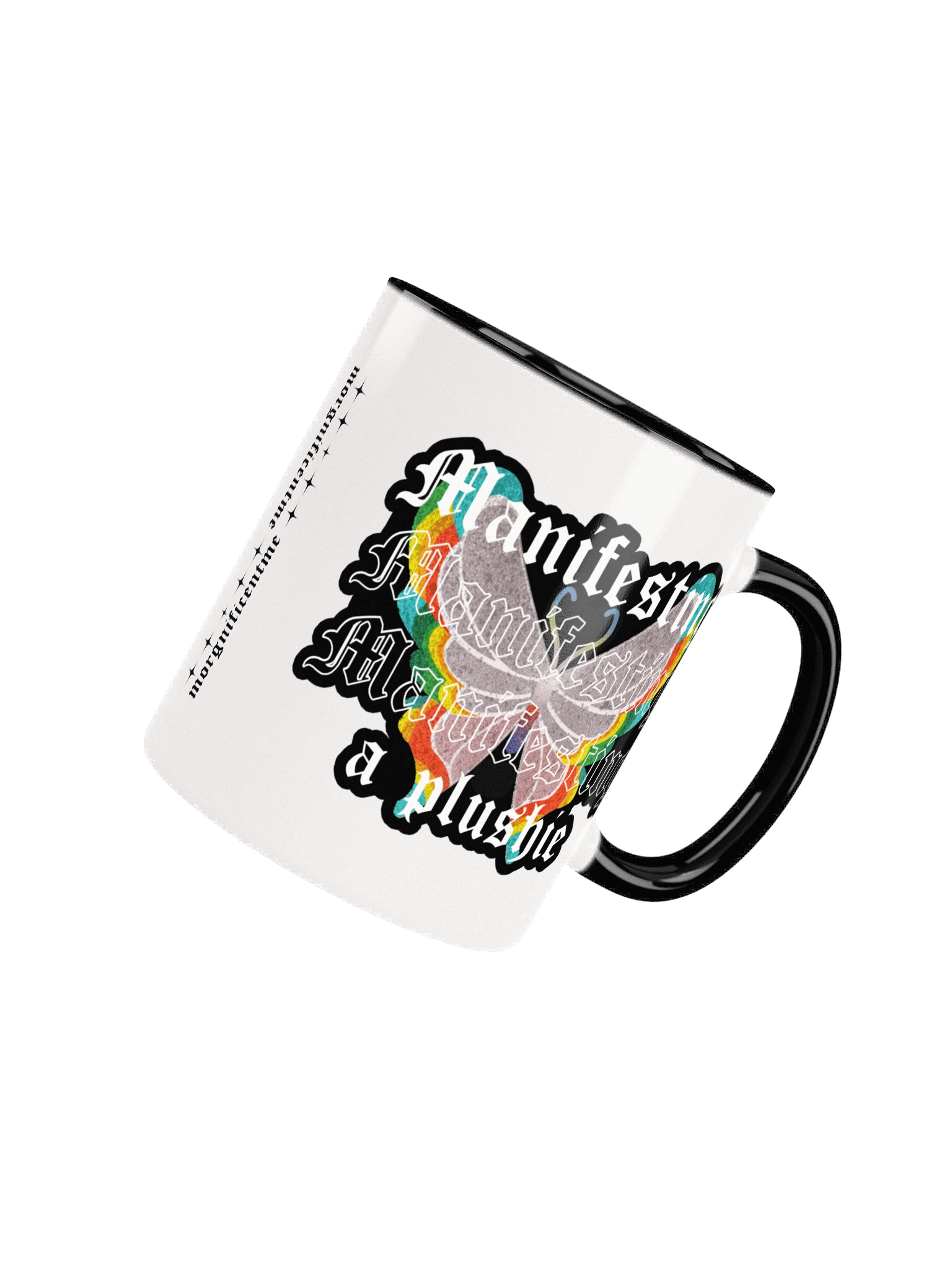 Manifesting a Plushie Mug - Grunge Butterfly Edition product image (4)
