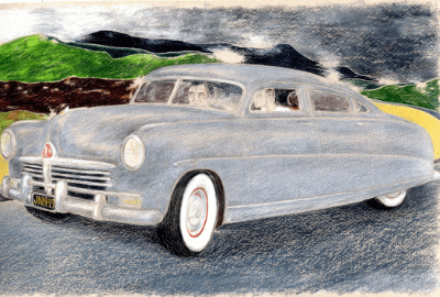 Sal, Dean & '49 Hudson Print product image (1)