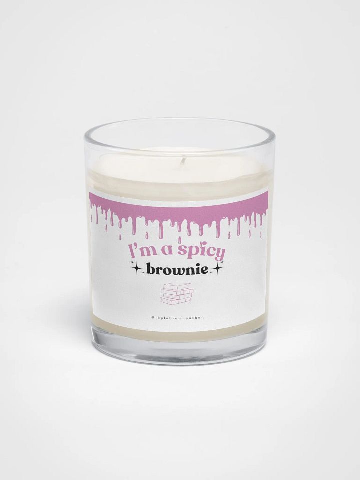 Candle - "I'm a spicy brownie" product image (1)