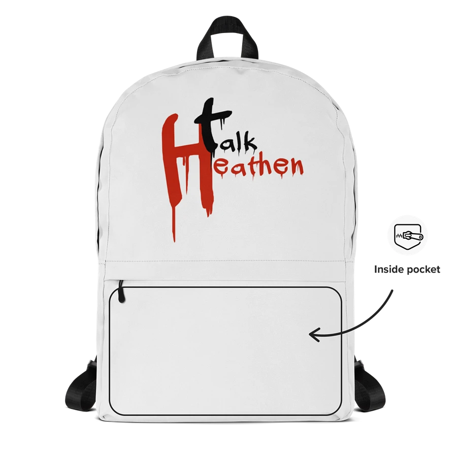Talk Heathen Backpack product image (12)