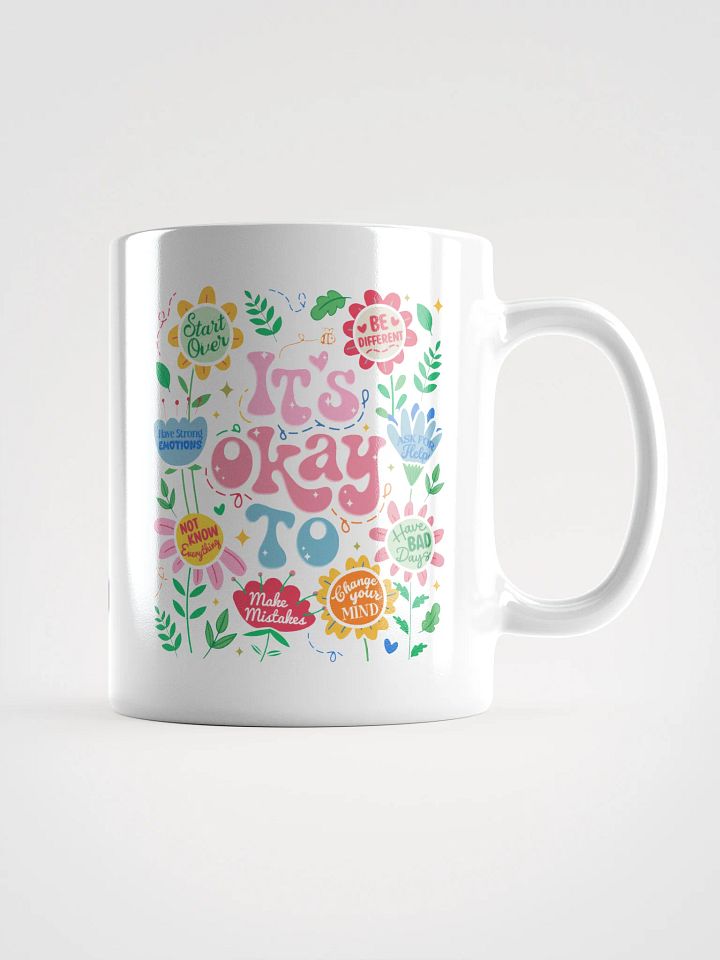 Motivational Mantra White Glossy Mug product image (2)