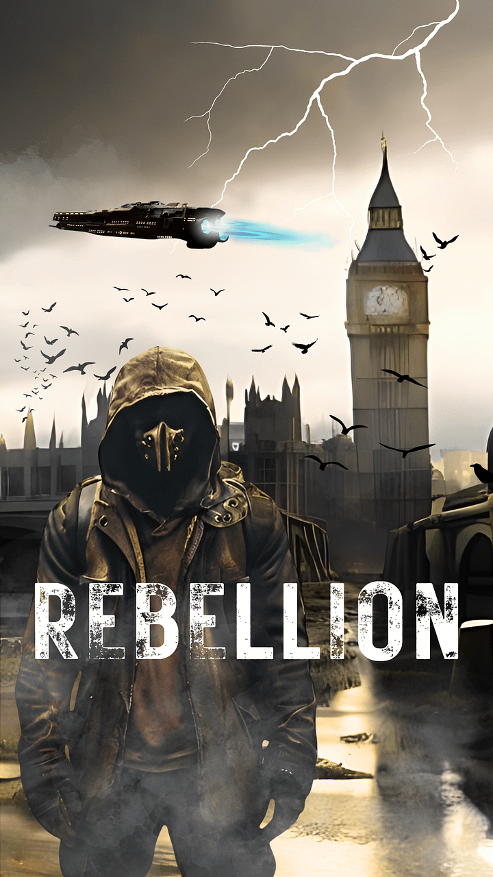 Rebellion - Phone Wallpaper (Alternate - Plain/Main Title) product image (1)