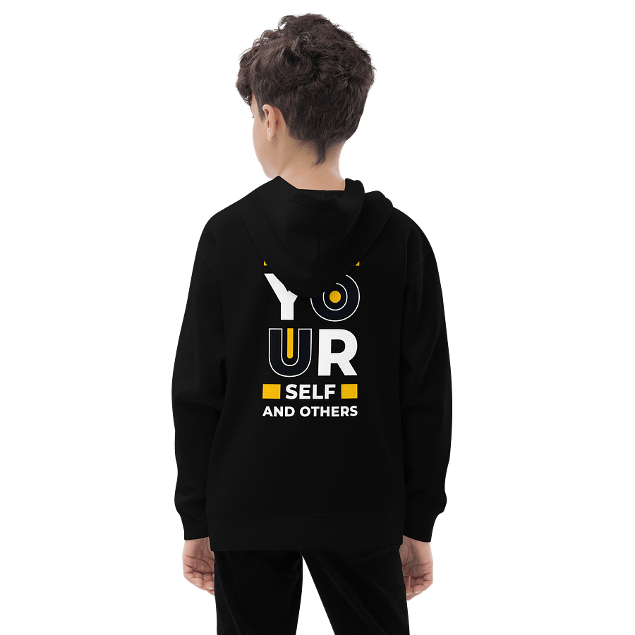 Respect Yourself and Others Youth Pullover Hoodie | Empowerment Kids Sweatshirt | Cotton-Blend Fleece for Boys and Girls product image (10)
