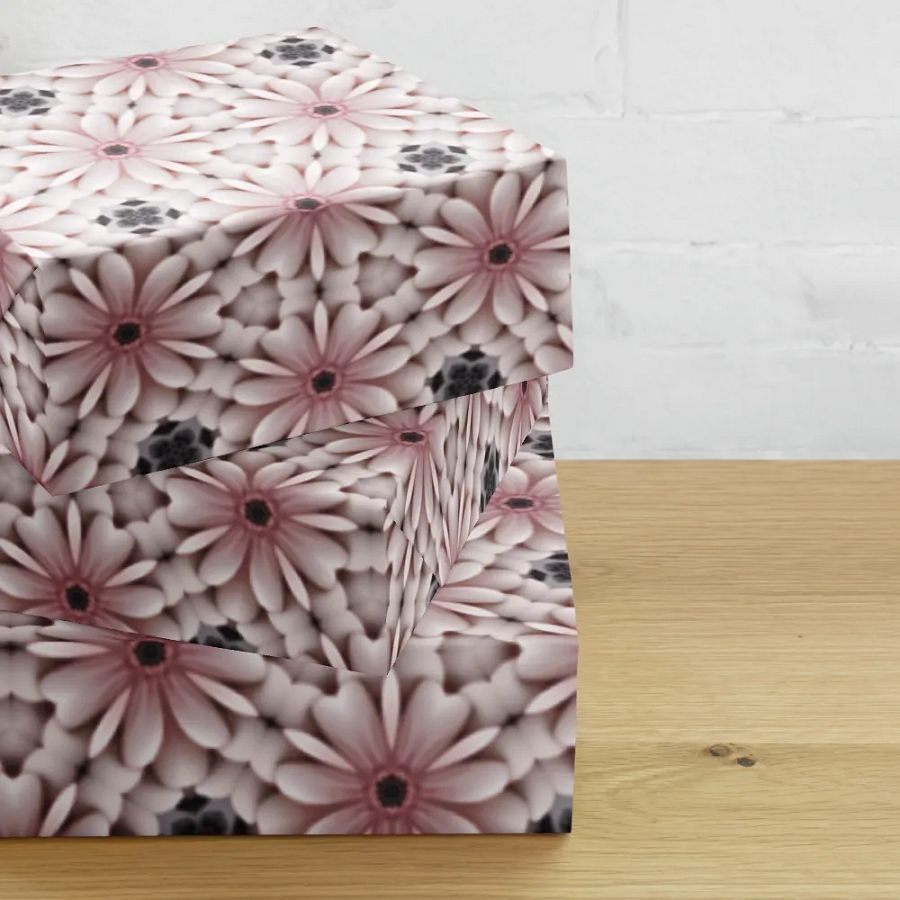 Pink Petal Bloom' wrapping paper product image (10)