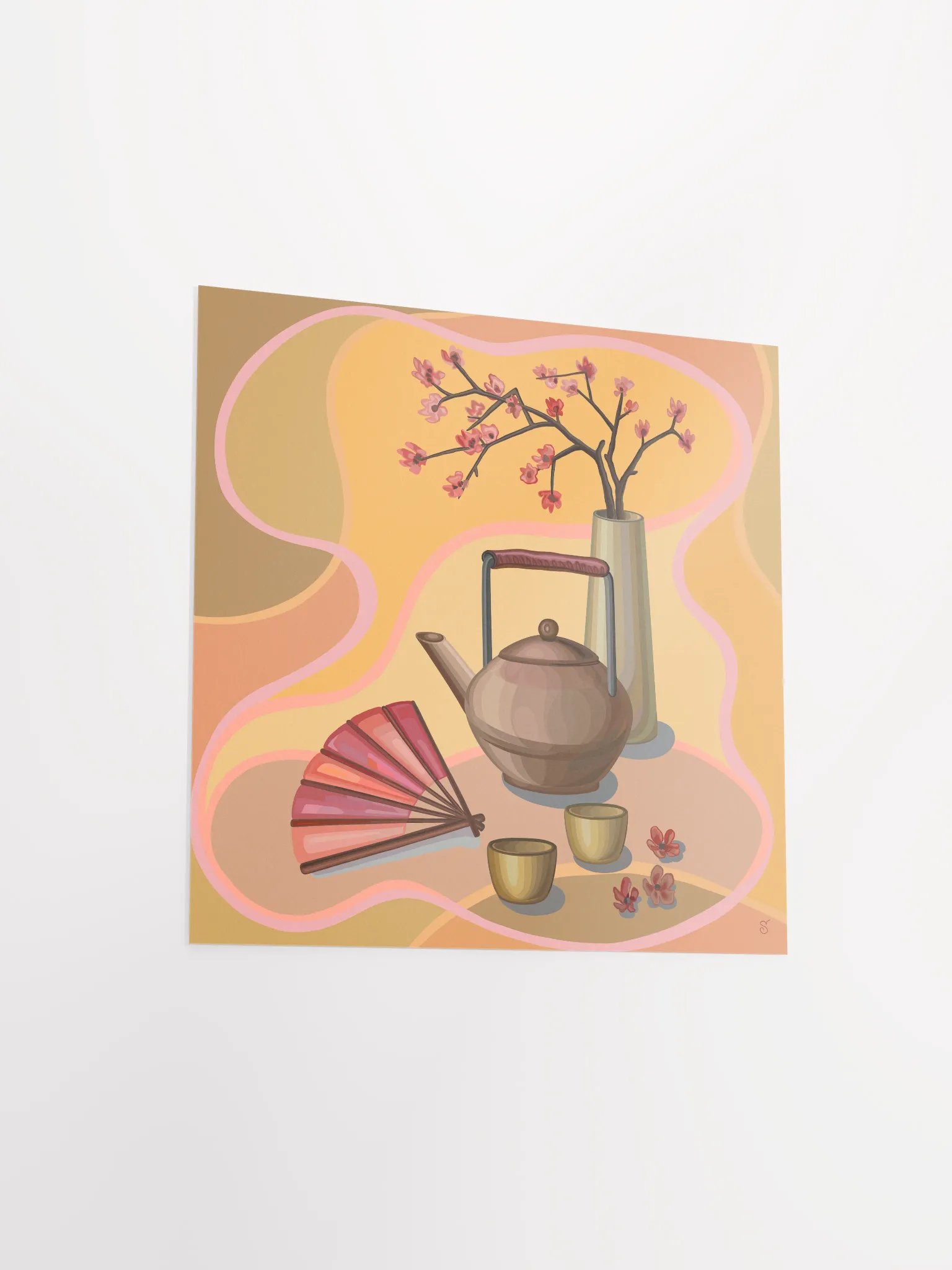 Vibrant Matte Poster Print - Coffee Shop No. 10 product image (3)