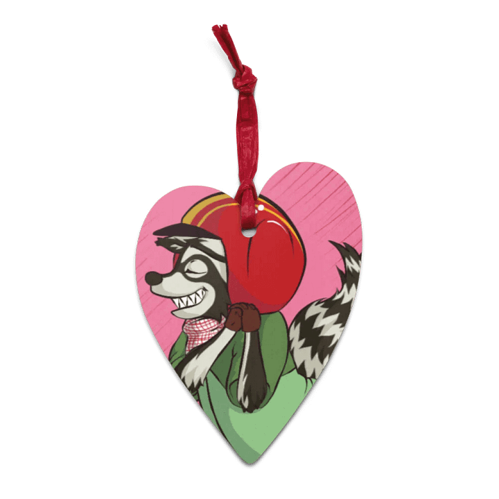 TrashHeart Ornament product image (1)