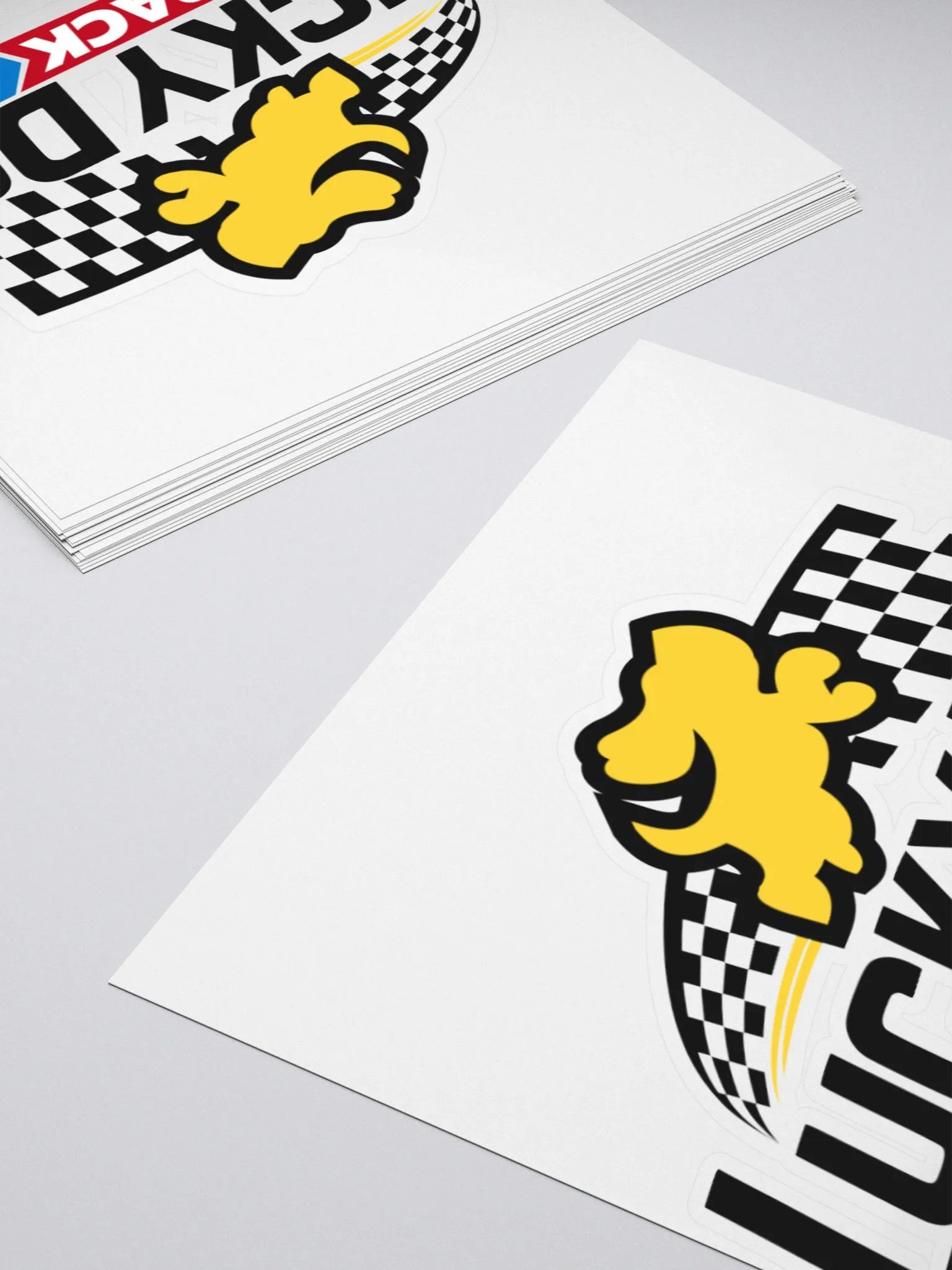 Lucky Dog On Track Stickers product image (4)