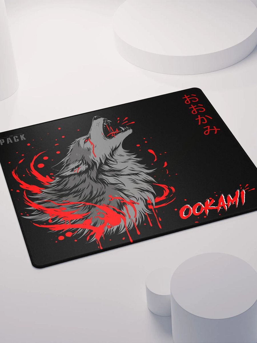 Adorably Macabre Couple Mousepad/Deskpad - Ookami product image (4)