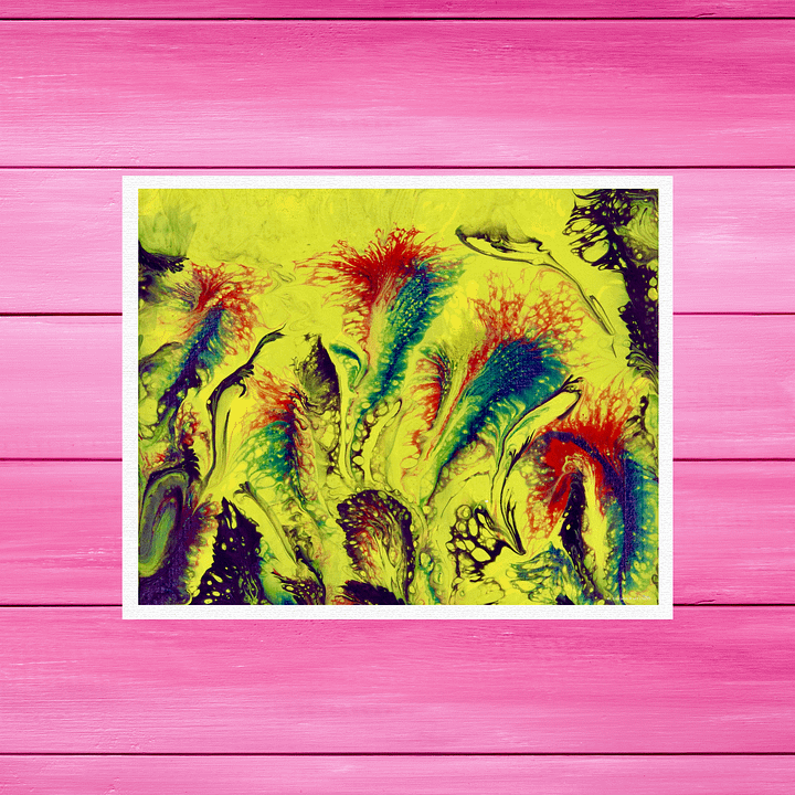 Rainbow Field | Art Print product image (1)