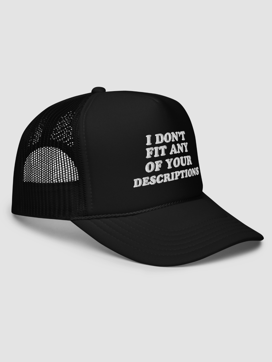 Don't Fit In( White lettering) Trucker Cap product image (2)
