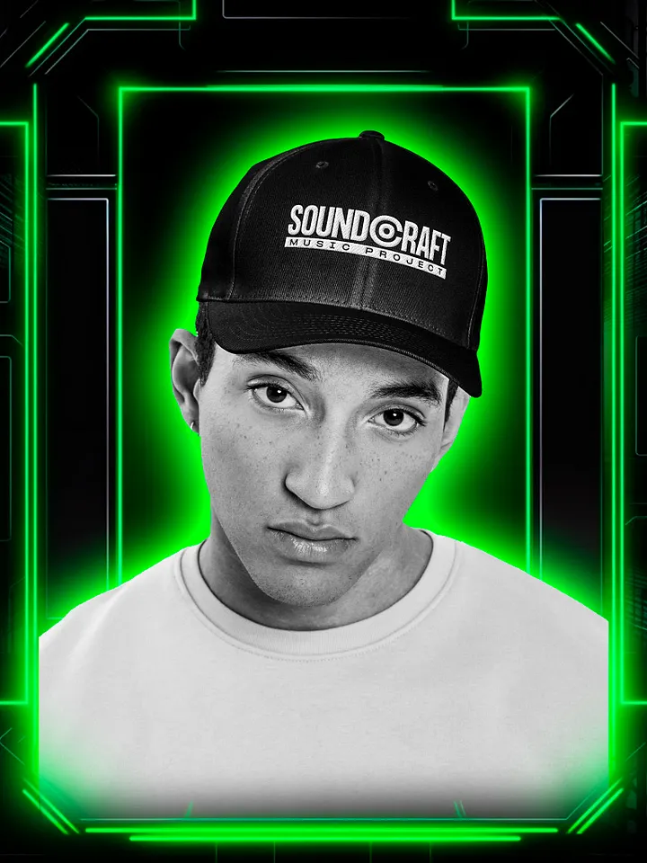 Soundcraft Embroidered Structured Fitted Cap by Flexfit product image (2)