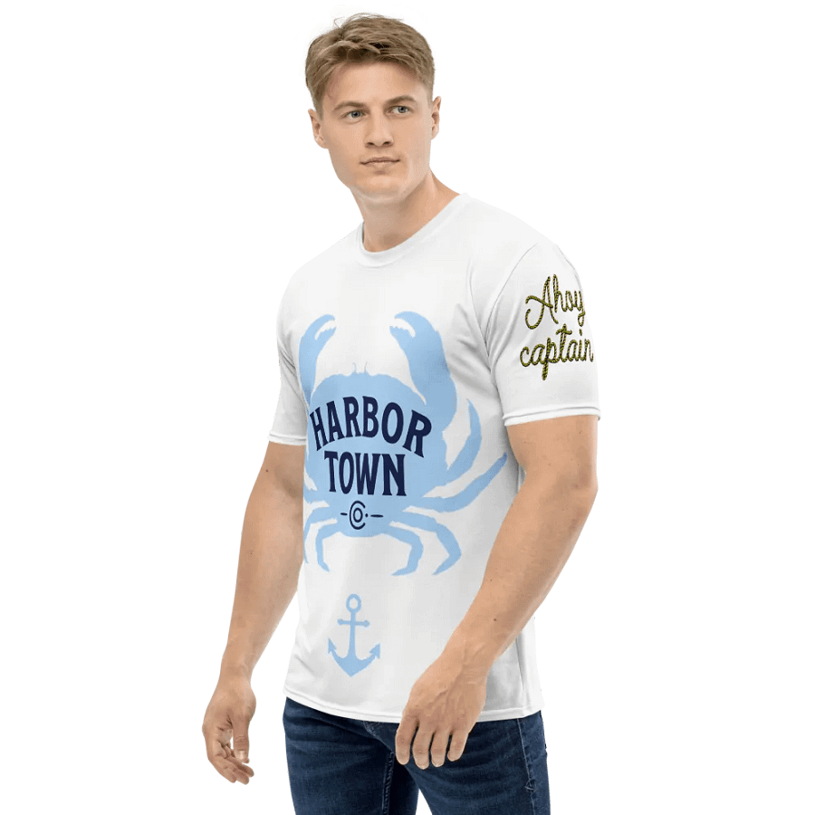 Harbor Town - Ahoy Captain - All Over Print T-Shirt product image (3)