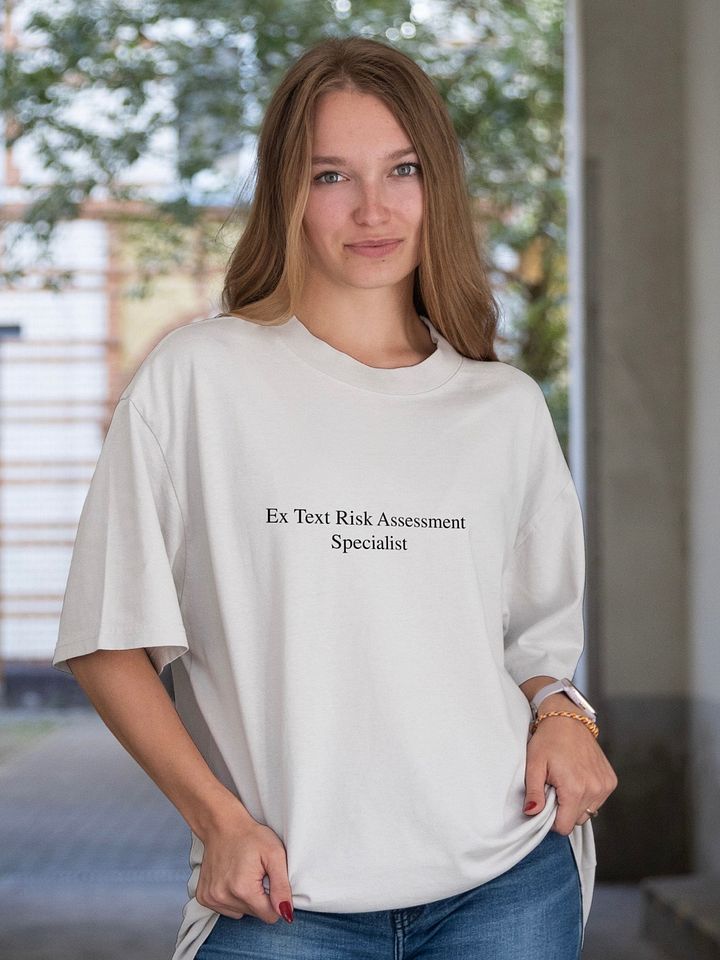 Ex Text Risk Assessment Specialist T-Shirt product image (1)