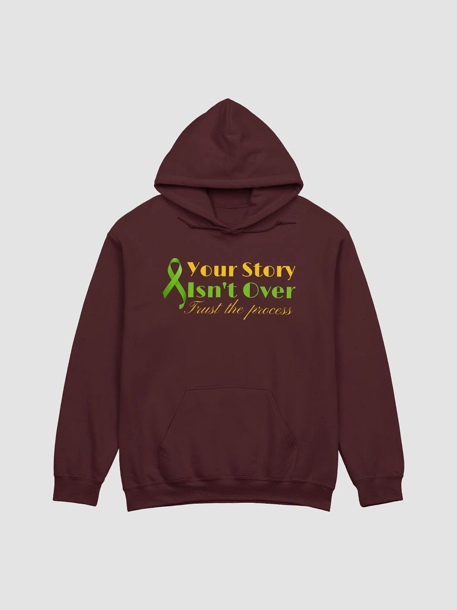 Trust the Process: Green Ribbon Design Hoodie product image (18)