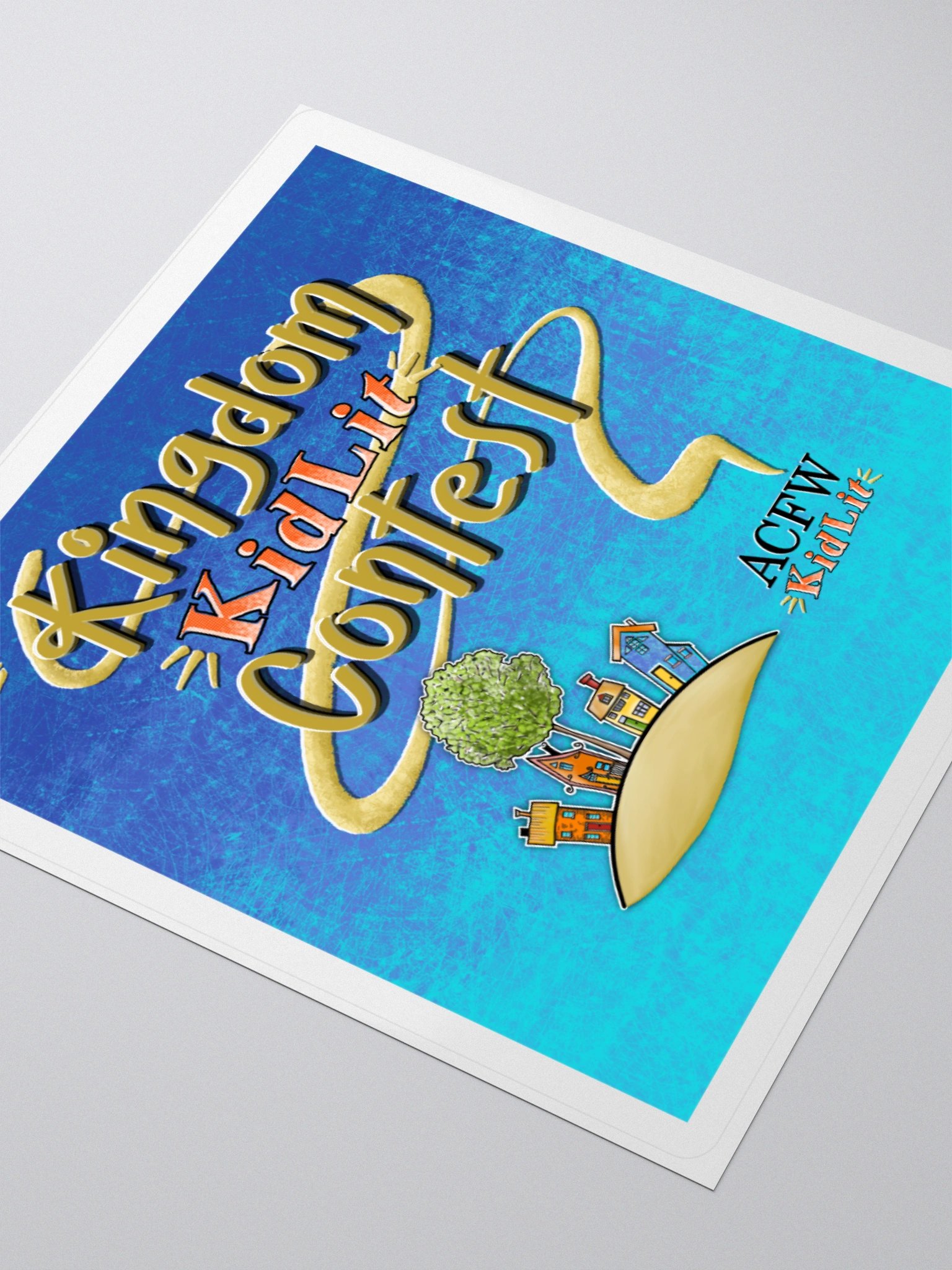 Kingdom KidLit Contest Blue Stickers product image (3)
