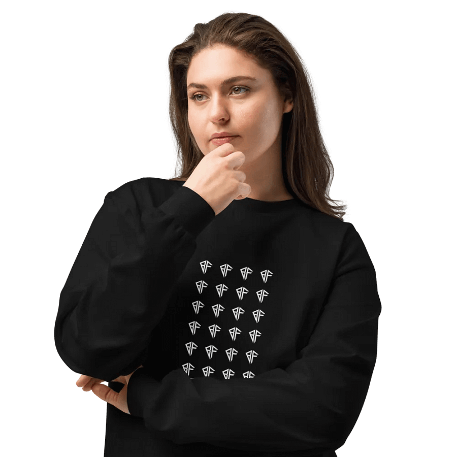 Black/White Logo Crewneck product image (11)