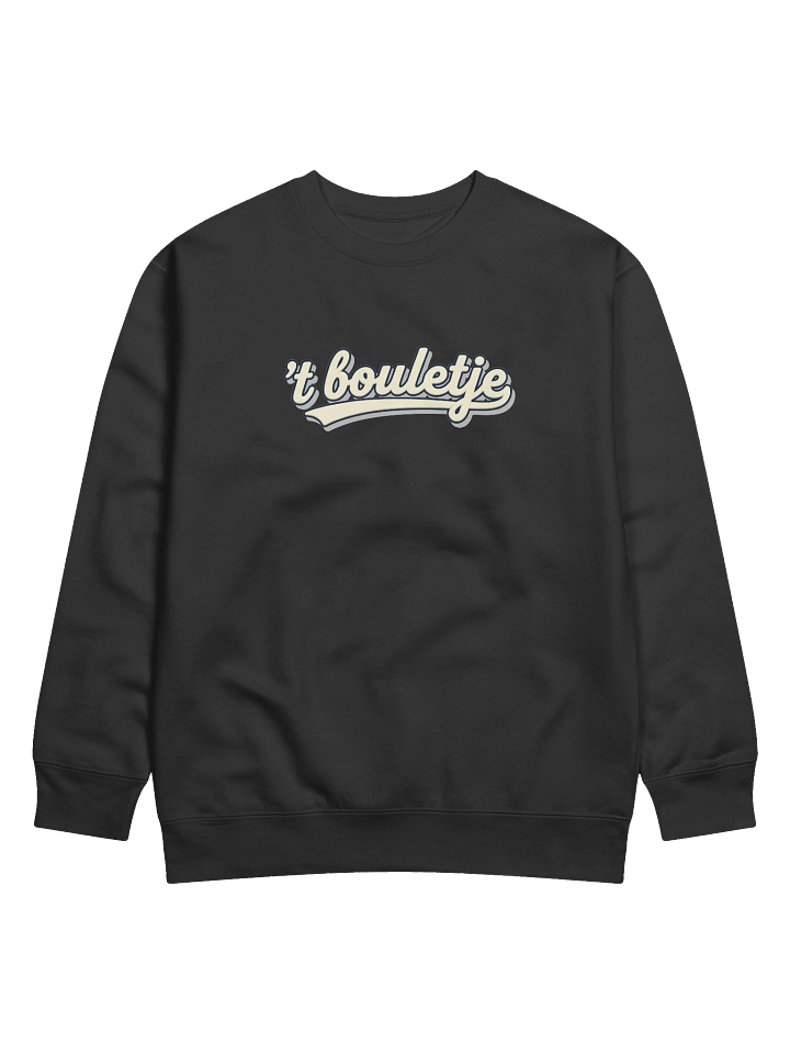 't Bouletje Classic Ghent Street Food Sweatshirt - Belgian Frituur Artisan - Meatball Heritage product image (1)