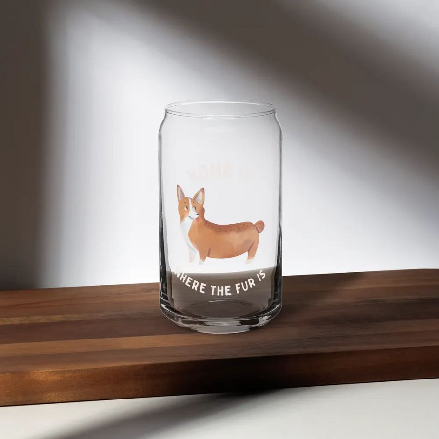 Home Is Where the Fur Is – Cozy Pet Lover’s Glass Mug With Lid product image (35)