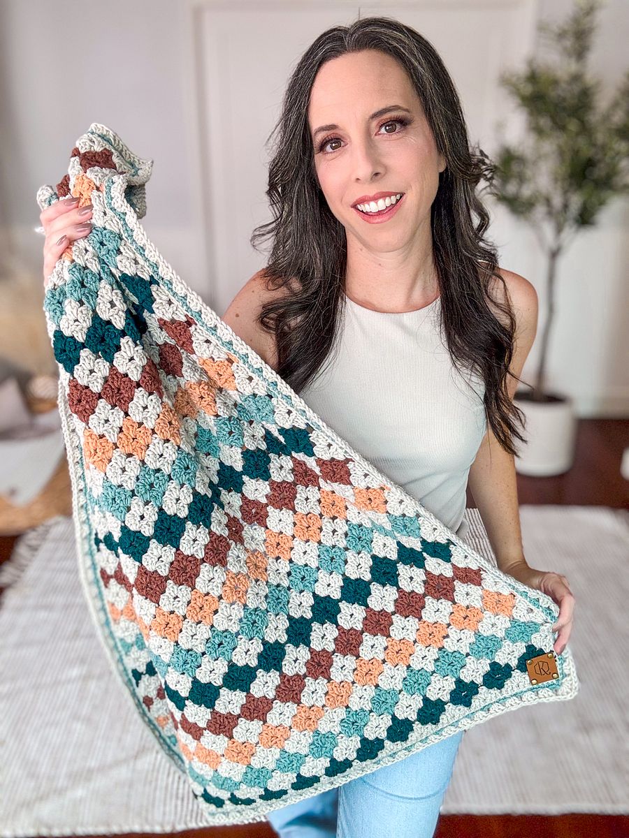 Colorful Hues Crochet Blanket Pattern product image (4)