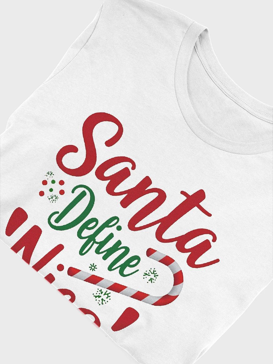 Santa Define Nice T-Shirt product image (6)