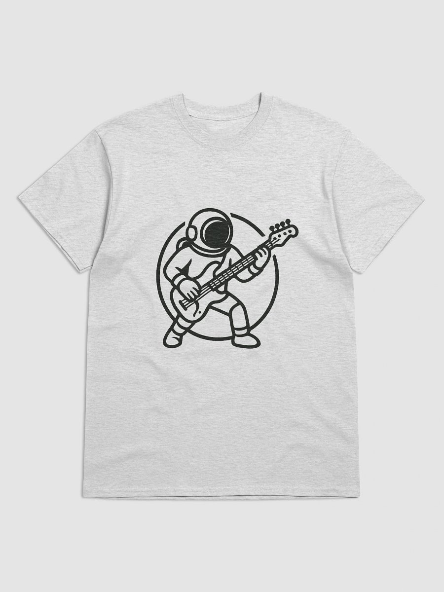 Holidays On Mars | Astronaut Bass Player T-shirt (light colours) product image (1)