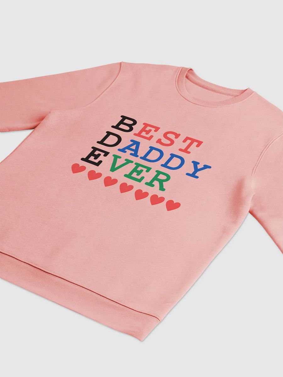 Best Daddy Ever Stanley/Stella Unisex Eco Sweatshirt product image (3)