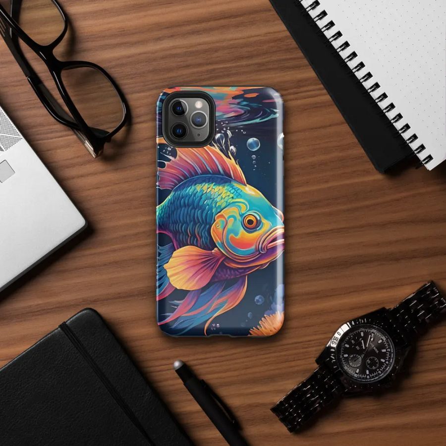 Aquatic Oasis: Coral Reef Fish iPhone Case product image (39)