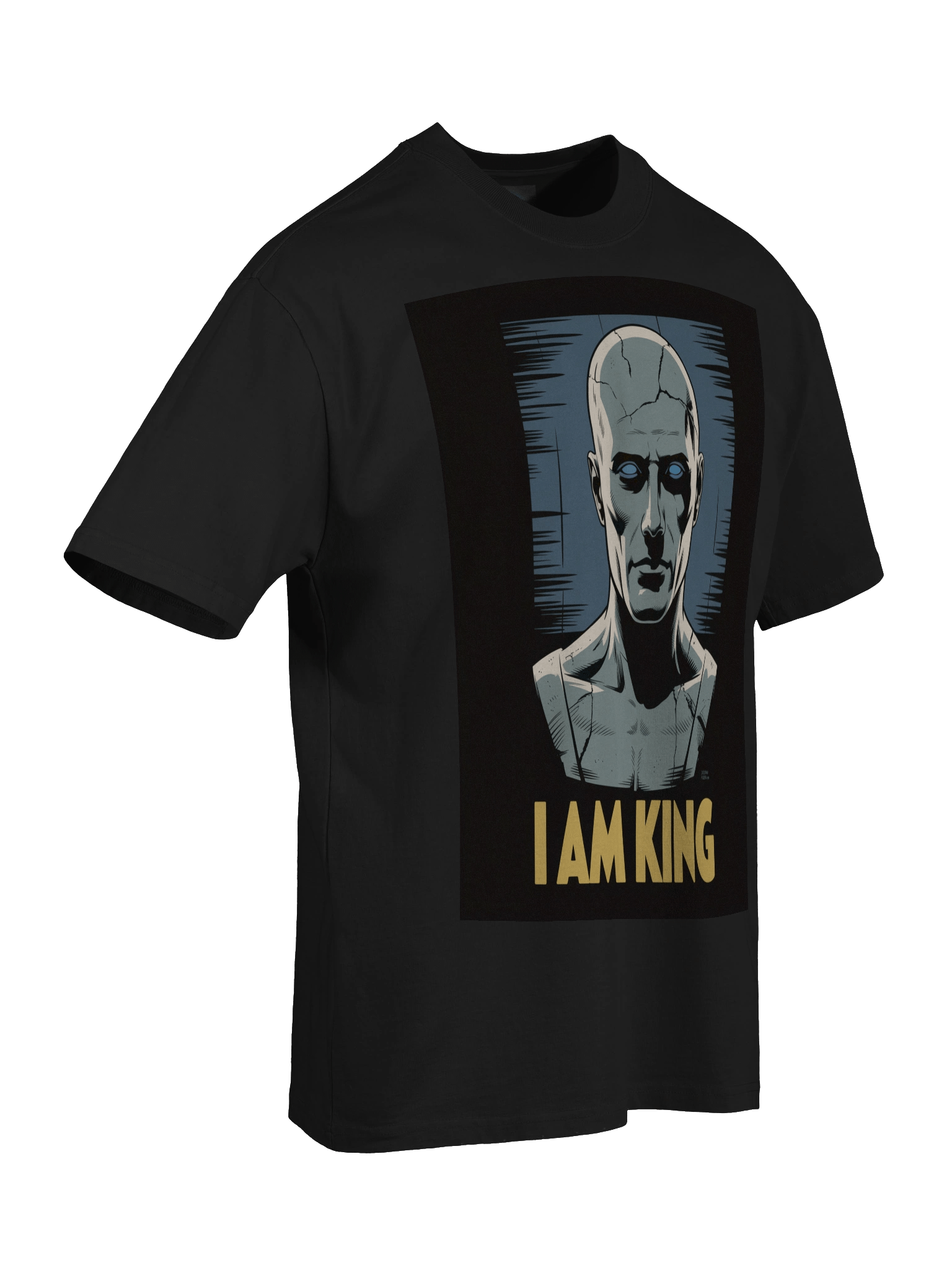 I Am King: Ozymandias Inspired Oversized Faded T-Shirt product image (8)