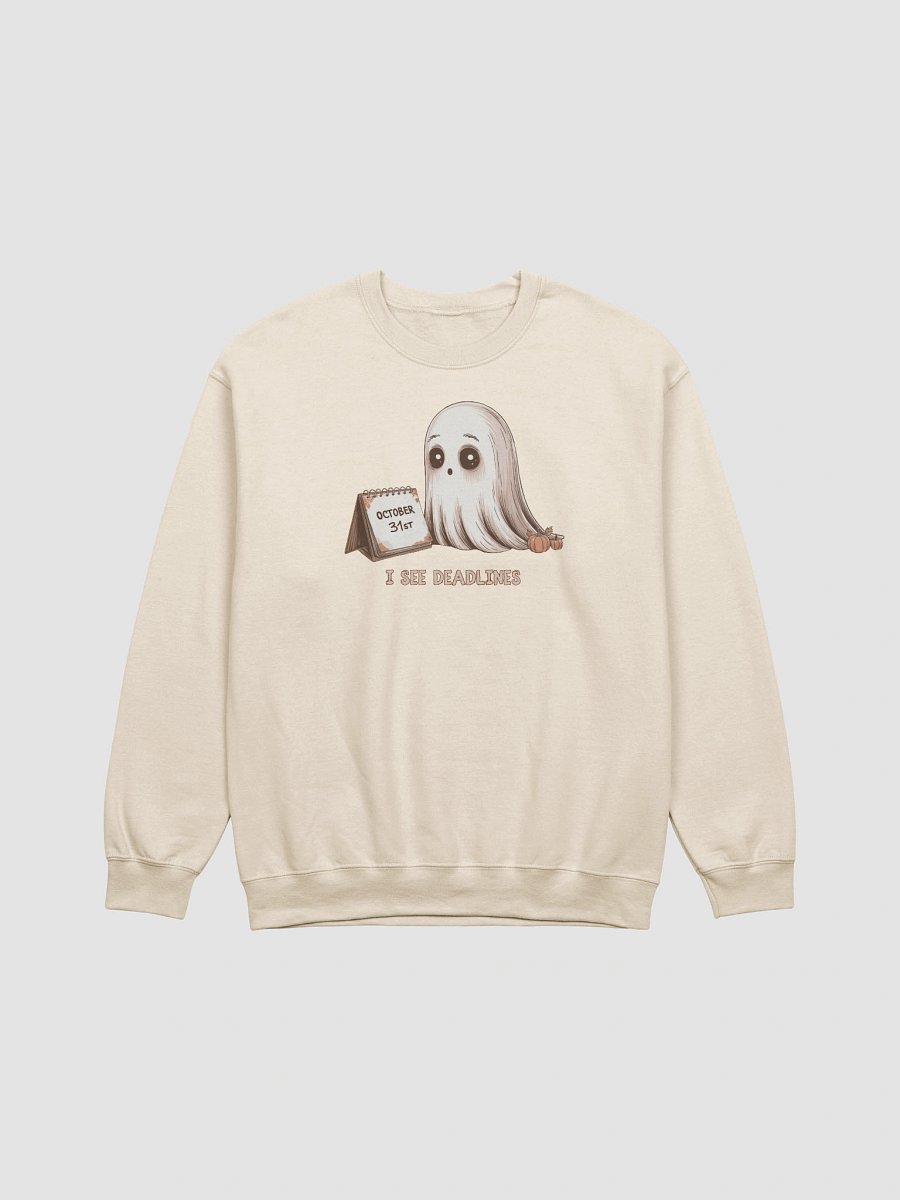 Funny Halloween Sweatshirt for Office Workers and True Crime Lovers product image (6)
